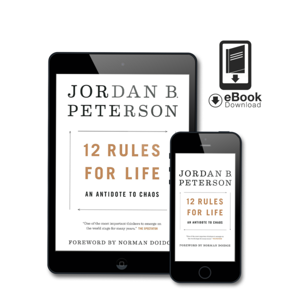 12 Rules for Life Ebook by Jordan B. Peterson | Instant Download – book cover ebook
