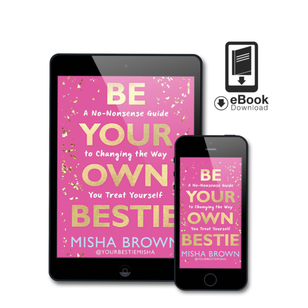 Be Your Own Bestie Ebook | Self by Love & Confidence Instant Download – book cover ebook