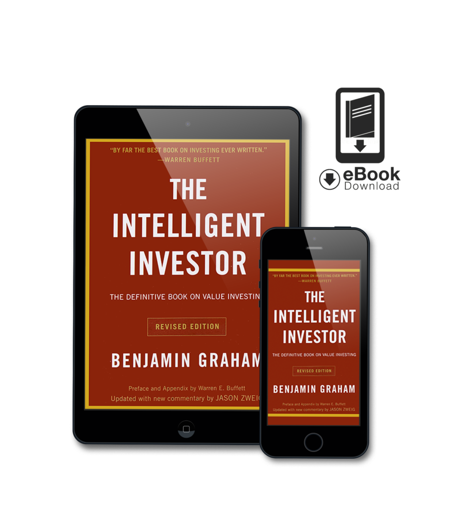 The Intelligent Investor Ebook by Benjamin Graham | Instant Download – book cover ebook