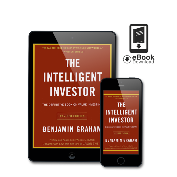 The Intelligent Investor Ebook by Benjamin Graham | Instant Download – book cover ebook