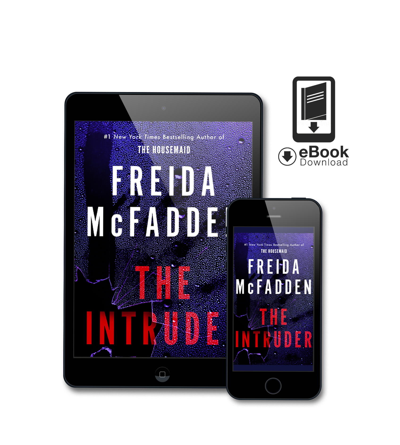 The Intruder Ebook The Intruder Ebook by Suspense Thriller Instant Download – book cover ebook