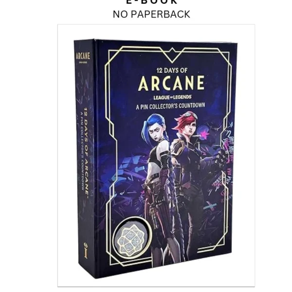 12 Days of Arcane: A Pin Collector's Countdown (Gaming) Ebook by Insight Editions | Instant Download – book cover ebook