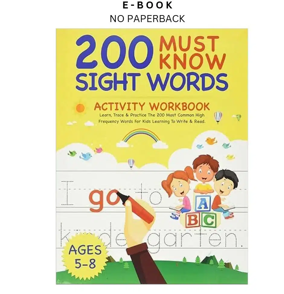 s-l1600-1679.webp 200 Must Know Sight Words Activity Workbook Ebook by Smart Kids Notebooks | Instant Download – book cover ebook