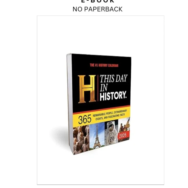 2026 History Channel This Day in History Boxed Calend Ebook by History Channel | Instant Download – book cover ebook