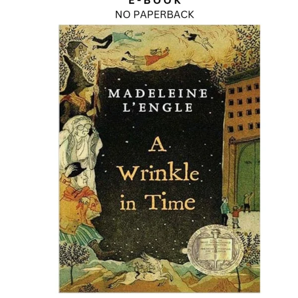 A Wrinkle in Time: (Newbery Medal Winner) Ebook by Madeleine L'Engle | Instant Download – book cover ebook