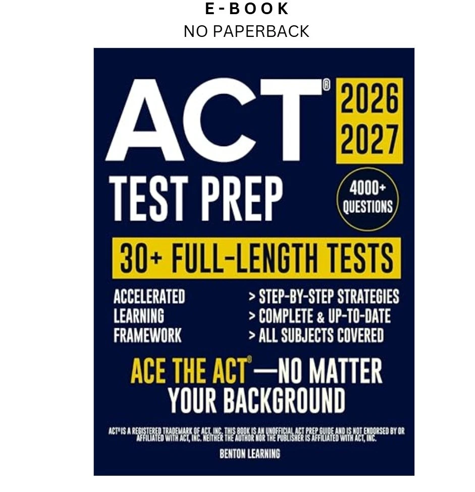 s-l1600-1156.webp ACT® Test Prep: The Complete and Up by to-Date Prep Bo Ebook – Benton Learning | Instant Download – book cover ebook
