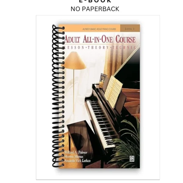 Alfred's Basic Adult All by In-One Piano Course : Lesso Ebook – Không tìm thấy tác giả N/A | Instant Download – book cover ebook