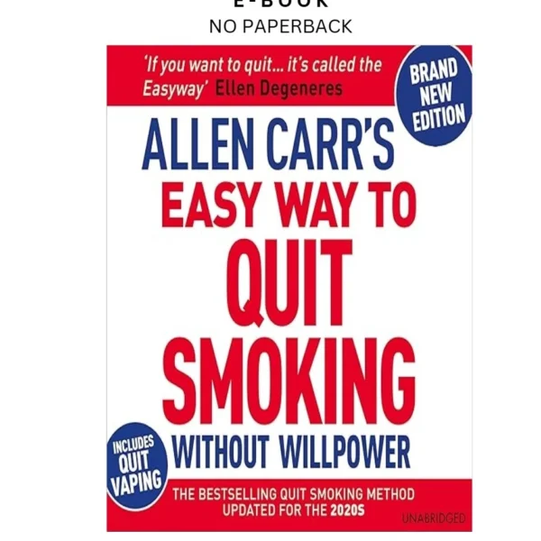 Allen Carr's Easy Way to Quit Smoking: Allen Carr's Easywa Ebook by Allen Carr | Instant Download – book cover ebook