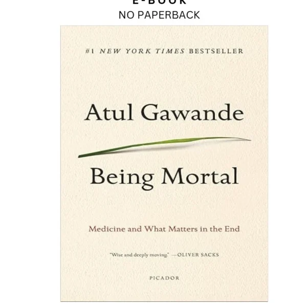 Being Mortal Ebook by Atul Gawande | Instant Download – book cover ebook