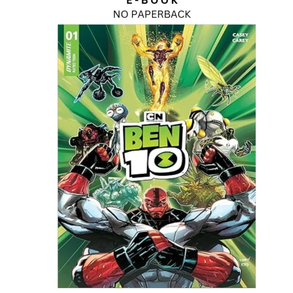 Ben 10 #1 Ebook by Joe Casey | Instant Download – book cover ebook