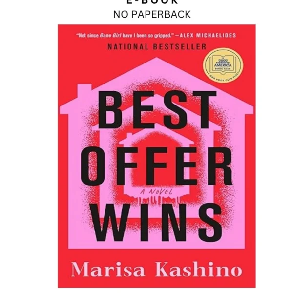 Best Offer Wins: A Novel Ebook by Marisa Kashino | Instant Download – book cover ebook