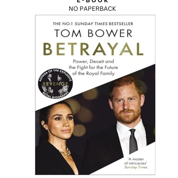 Betrayal Ebook by Tom Bower | Instant Download – book cover ebook