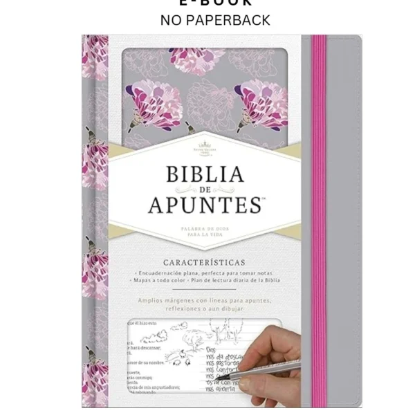 Biblia Reina Valera 1960 de apuntes gris y florea Ebook by B&H Español Editorial Staff ( | Instant Download – book cover ebook