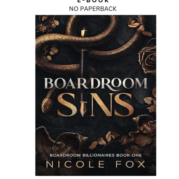 Boardroom Sins (Boardroom Billionaires Book 1 Ebook by Nicole Fox | Instant Download – book cover ebook