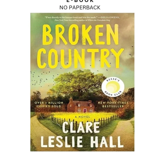Broken Country (Reese's Book Club) Ebook by Clare Leslie Hall | Instant Download – book cover ebook