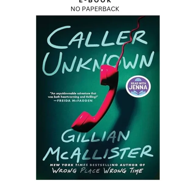 Caller Unknown: The Heart by Stopping New Thriller f Ebook – Gillian McAllister | Instant Download – book cover ebook