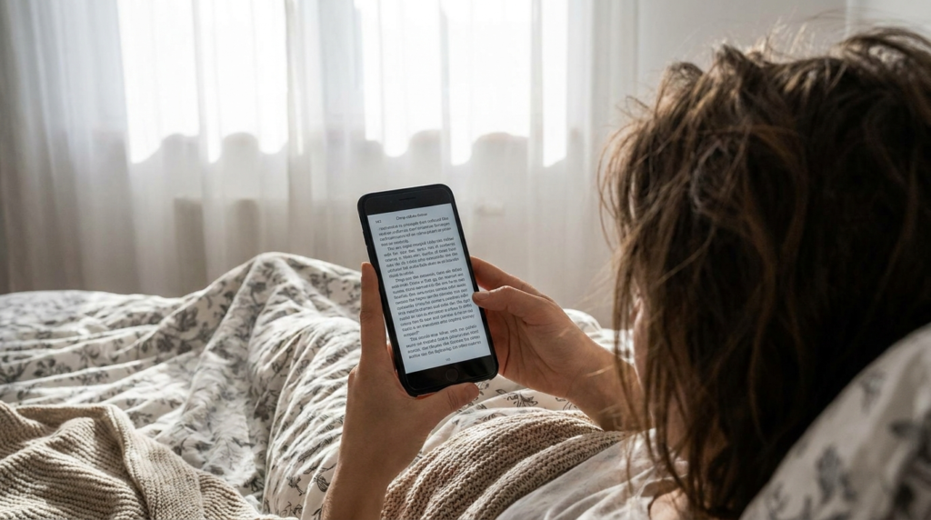 cheap ebooks online 2026, reading on phone in bed morning