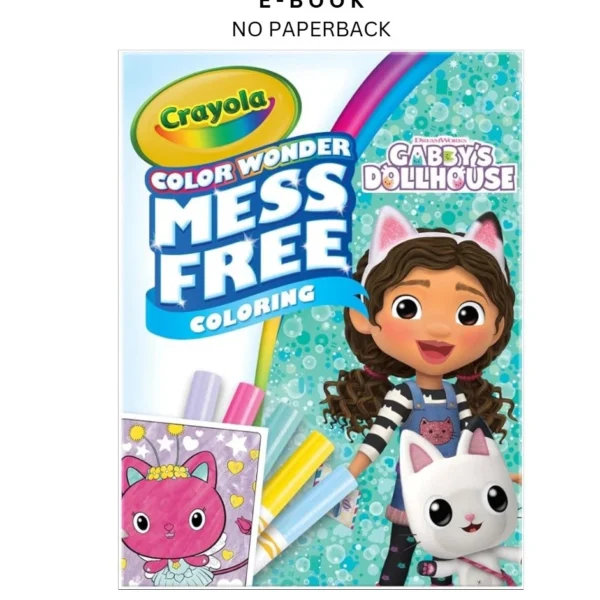 Crayola Gabbys Dollhouse Color Wonder Activity S Ebook by Không tìm thấy tác giả N/A | Instant Download – book cover ebook