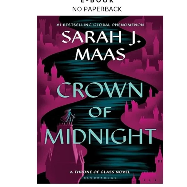Crown of Midnight (Throne of Glass, 2) Ebook by Sarah J. Maas | Instant Download – book cover ebook