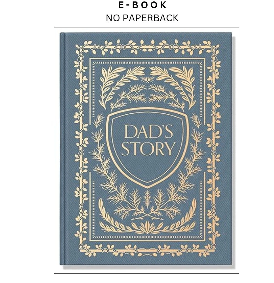s-l1600-1423.webp Dad's Story Journal (Linen Hardcover): A Ebook by Korie Herold | Instant Download – book cover ebook