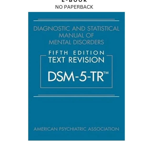 Diagnostic and Statistical Manual of Mental Disorder Ebook by American Psychiatric Assoc | Instant Download – book cover ebook