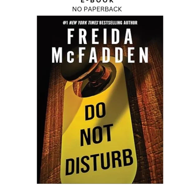 Do Not Disturb Ebook by Freida McFadden | Instant Download – book cover ebook