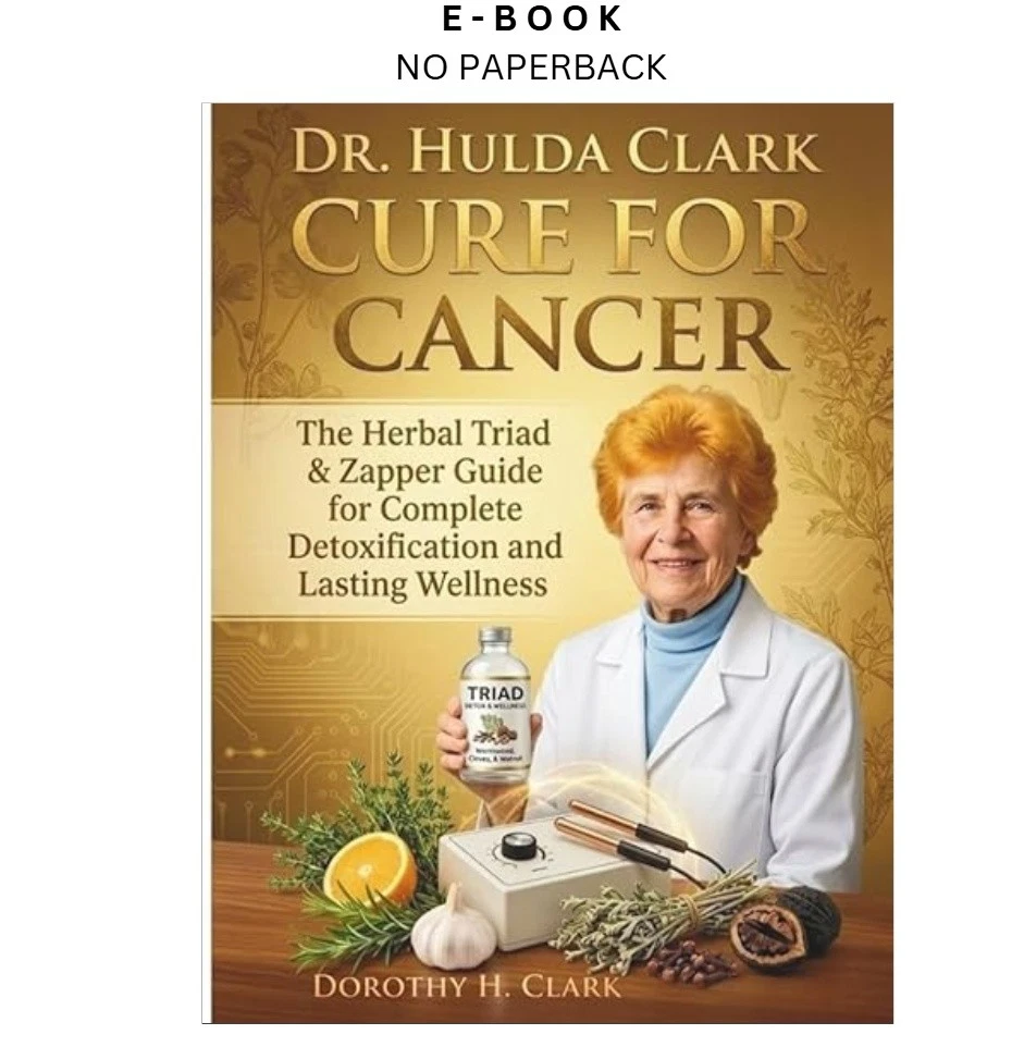 s-l1600-421.webp DR. HULDA CLARK CURE FOR CANCER: The Herbal Triad & Zapper Ebook by DOROTHY H. CLARK | Instant Download – book cover ebook