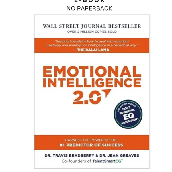 Emotional Intelligence 2.0 Ebook by Dr Travis Bradberry | Instant Download – book cover ebook