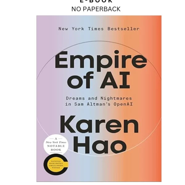 Empire of AI: Dreams and Nightmares in Sam Altman's OpenAI Ebook by Karen Hao | Instant Download – book cover ebook