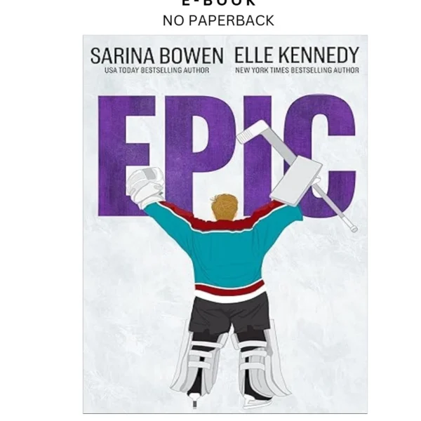 Epic (Him) Ebook by Sarina Bowen | Instant Download – book cover ebook
