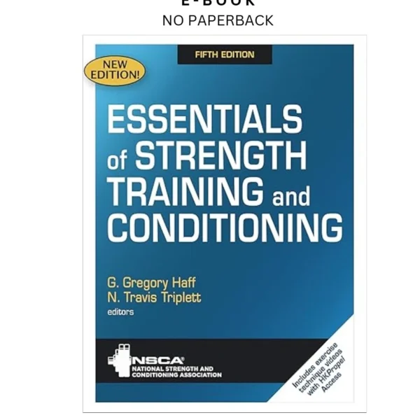 Essentials of Strength Training and Conditioni Ebook by NSCA -National Strength & Condit | Instant Download – book cover ebook