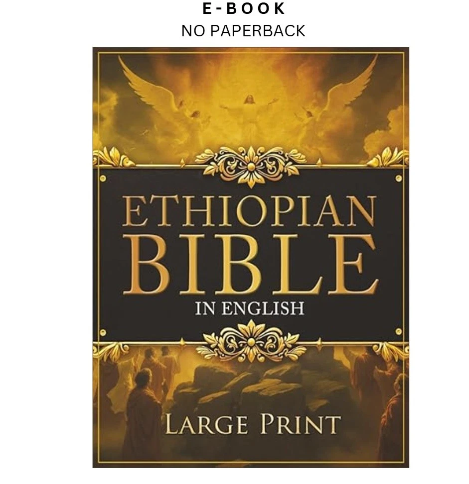 s-l1600-242.webp ETHIOPIAN BIBLE in English LARGE PRINT: The D Ebook by African Culture Scriptures | Instant Download – book cover ebook