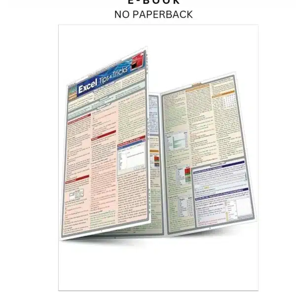 Excel Tips & Tricks: QuickStudy Laminated Ref Ebook by John Hales | Instant Download – book cover ebook