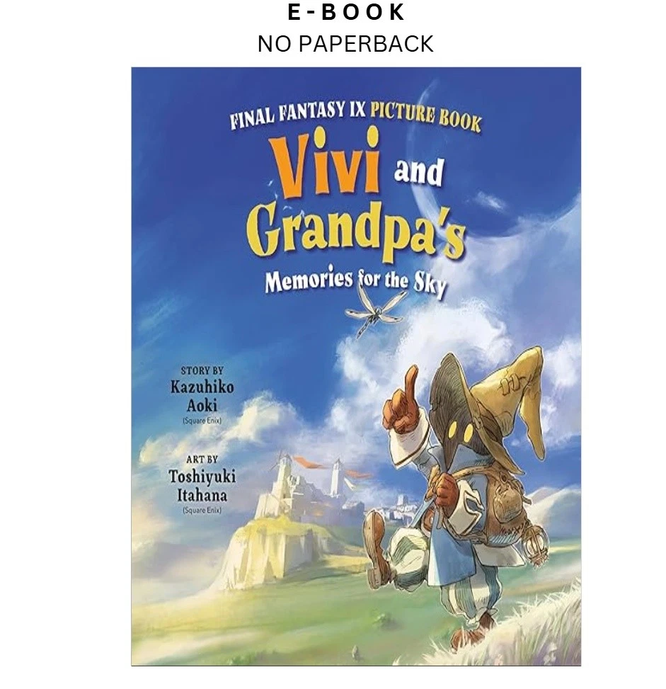 s-l1600-716.webp Final Fantasy IX Picture Book: Vivi and Grandpa's Mem Ebook by Kazuhiko Aoki | Instant Download – book cover ebook