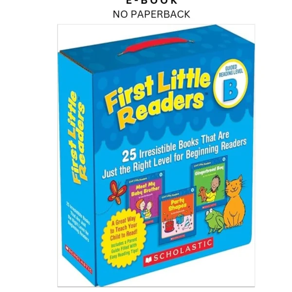 First Little Readers Parent Pack: Guided Reading Level B: 2 Ebook by Deborah Schecter | Instant Download – book cover ebook