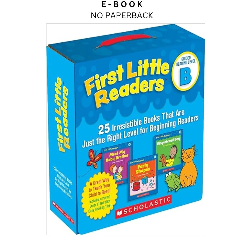 s-l1600-1614.webp First Little Readers Parent Pack: Guided Reading Level B: 2 Ebook by Deborah Schecter | Instant Download – book cover ebook