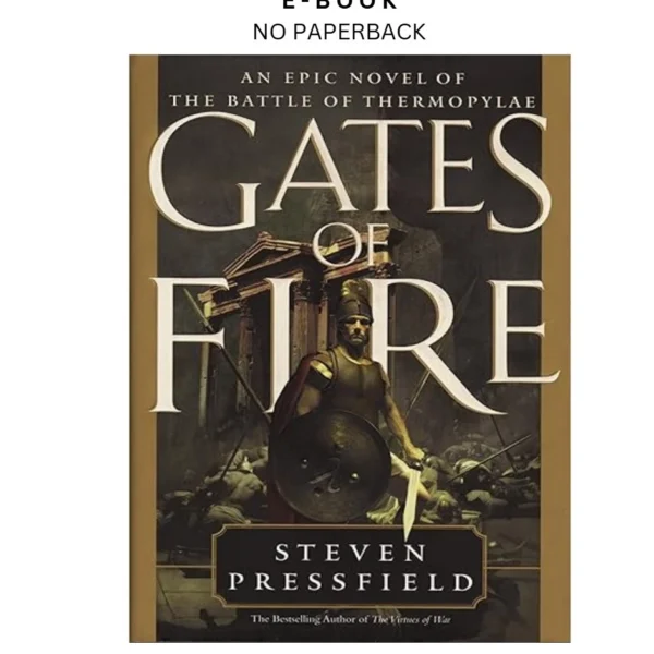 Gates of Fire Ebook by Steven Pressfield | Instant Download – book cover ebook