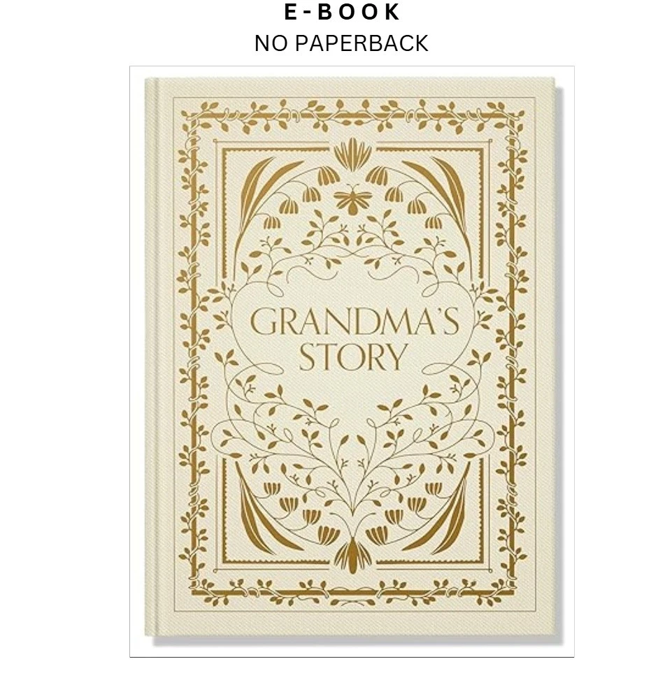 s-l1600-1508.webp Grandma's Story: A Memory and Keepsake Journal Ebook by Korie Herold | Instant Download – book cover ebook