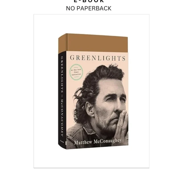 Greenlights Ebook by Matthew McConaughey | Instant Download – book cover ebook
