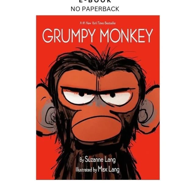 Grumpy Monkey Ebook by Suzanne Lang | Instant Download – book cover ebook