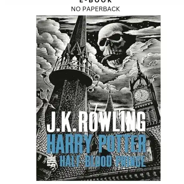 Harry Potter and the Half by Blood Prince Ebook – JOANNE K. ROWLING | Instant Download – book cover ebook