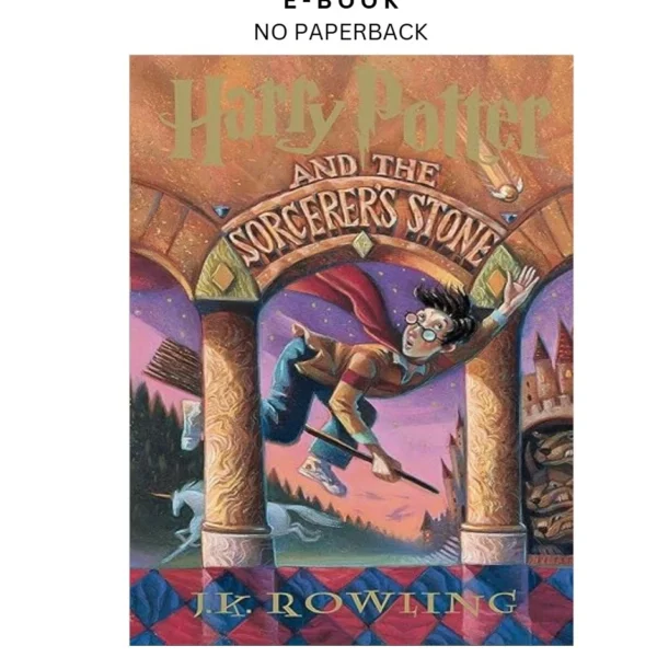 Harry Potter and the Sorcerer's Stone (Ha Ebook by J. K. Rowling | Instant Download – book cover ebook
