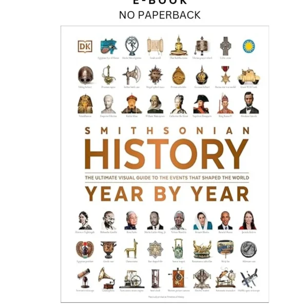 History Year by Year: The Ultimate Visual Guide to the Even Ebook – DK | Instant Download – book cover ebook