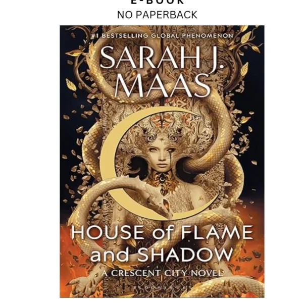 House of Flame and Shadow (Crescent City, 3) Ebook by Sarah J. Maas | Instant Download – book cover ebook