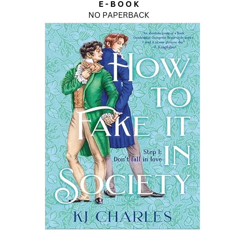 s-l1600-555.webp How to Fake It in Society Ebook by KJ Charles | Instant Download – book cover ebook