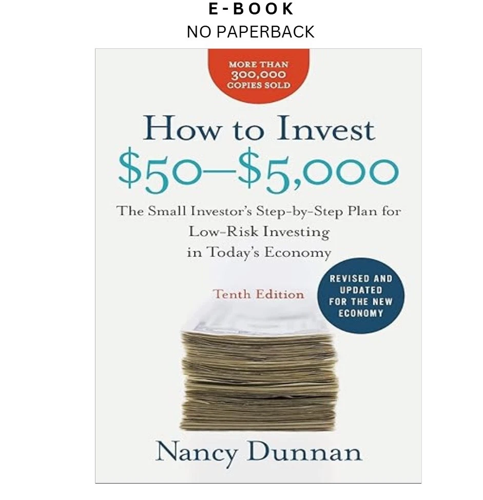 s-l1600-1441.webp How to Invest $50 by $5,000 10e: The Small Investor's Ebook – Nancy Dunnan | Instant Download – book cover ebook