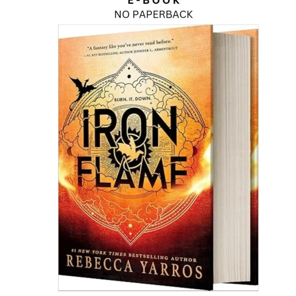 Iron Flame (Standard Edition) (The Empyrean, 2) Ebook by Rebecca Yarros | Instant Download – book cover ebook