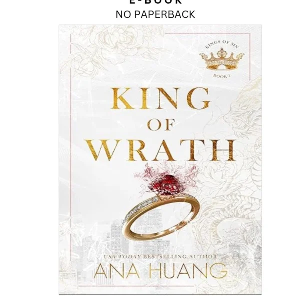 King of Wrath (Kings of Sin Book 1) Ebook by Ana Huang | Instant Download – book cover ebook