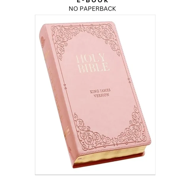 KJV Holy Bible, Giant Print Full by size Faux L Ebook – Christian Art Publishers | Instant Download – book cover ebook