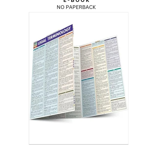 Legal Terminology: QuickStudy Laminated Reference Guide (Qui Ebook by Inc. BarCharts Pub | Instant Download – book cover ebook
